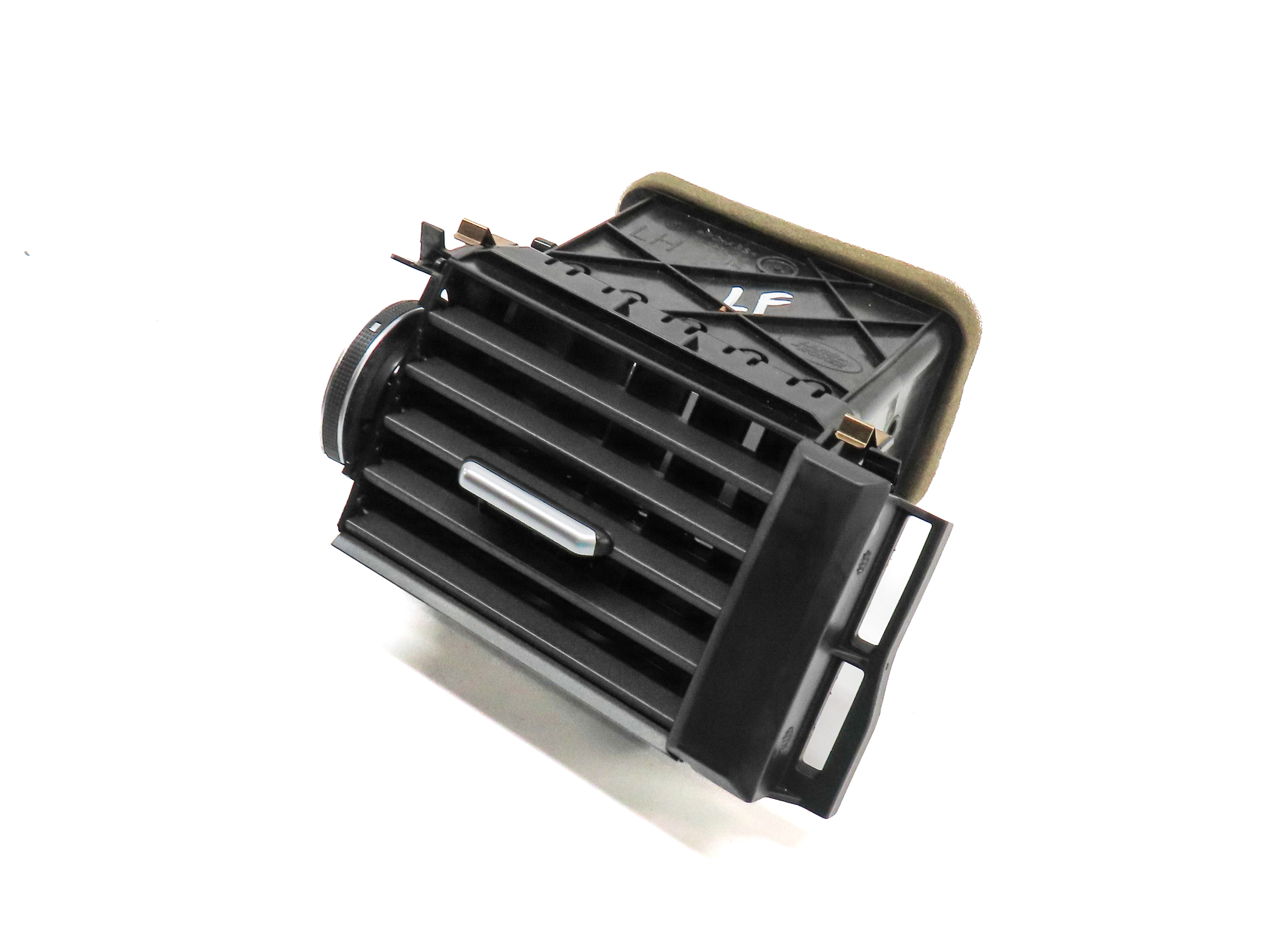 13 RANGE ROVER EVOQUE L538 FRONT LEFT DRIVER OUTER DASH HEAT AIR AC VENT (Black) — exact item pictured